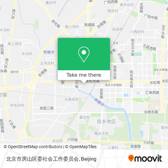 北京市房山区委社会工作委员会 map