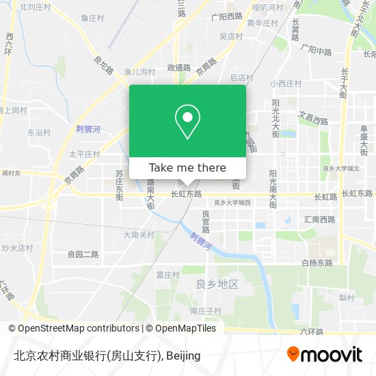 北京农村商业银行(房山支行) map