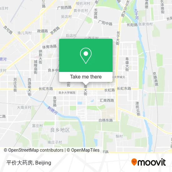 平价大药房 map