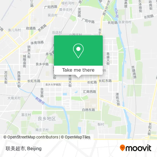 联美超市 map