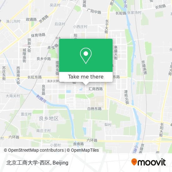 北京工商大学-西区 map
