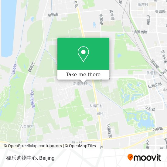 福乐购物中心 map