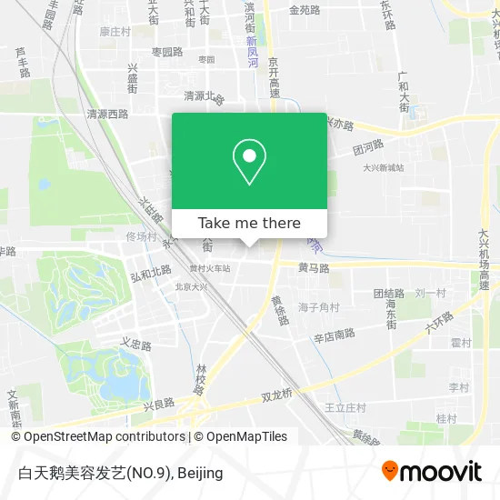 白天鹅美容发艺(NO.9) map