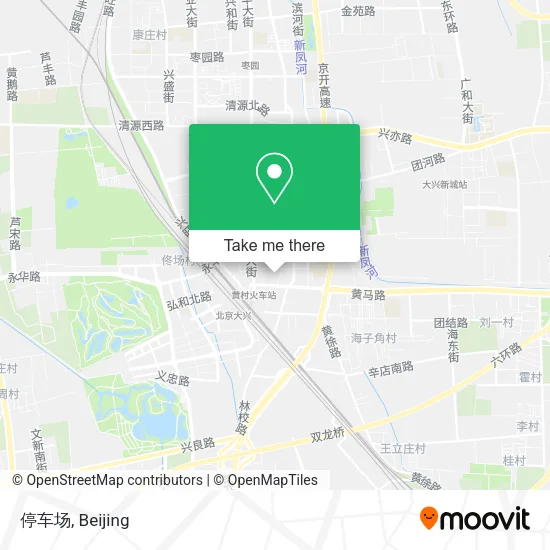 停车场 map