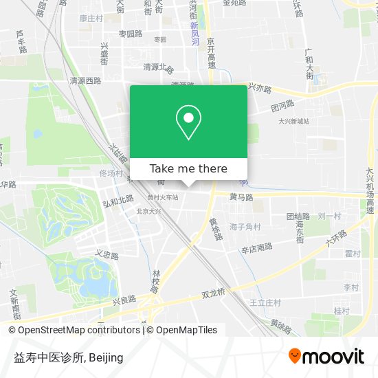 益寿中医诊所 map
