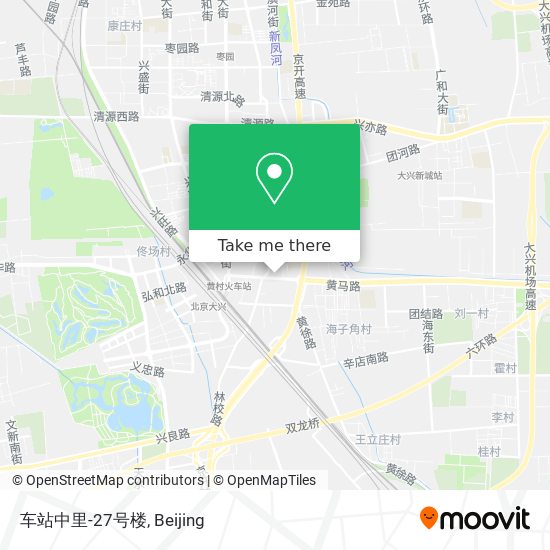 车站中里-27号楼 map