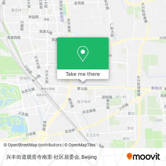兴丰街道观音寺南里-社区居委会 map