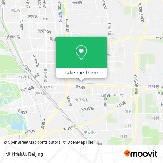 爆肚涮肉 map