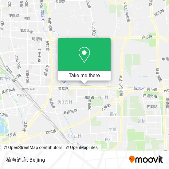 楠海酒店 map