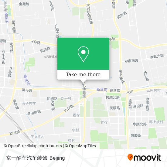 京一酷车汽车装饰 map