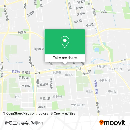新建三村委会 map