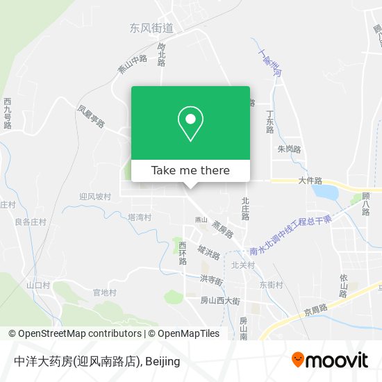 中洋大药房(迎风南路店) map