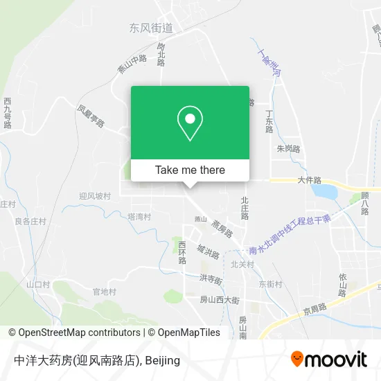 中洋大药房(迎风南路店) map