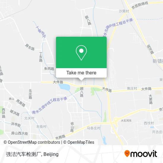 强洁汽车检测厂 map