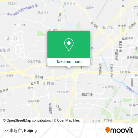 亿丰超市 map