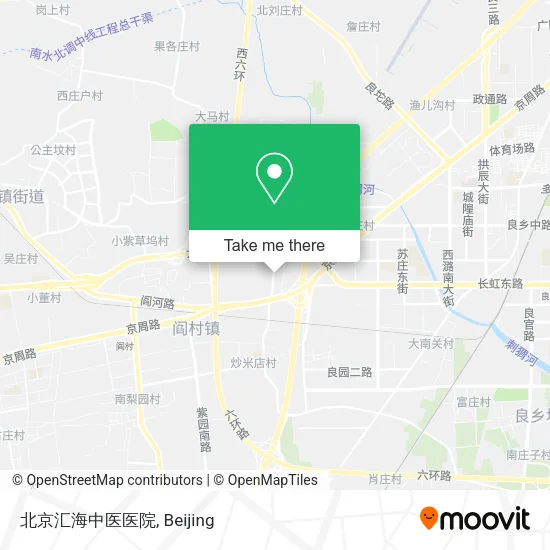 北京汇海中医医院 map