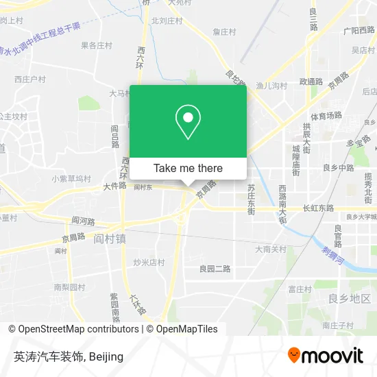 英涛汽车装饰 map