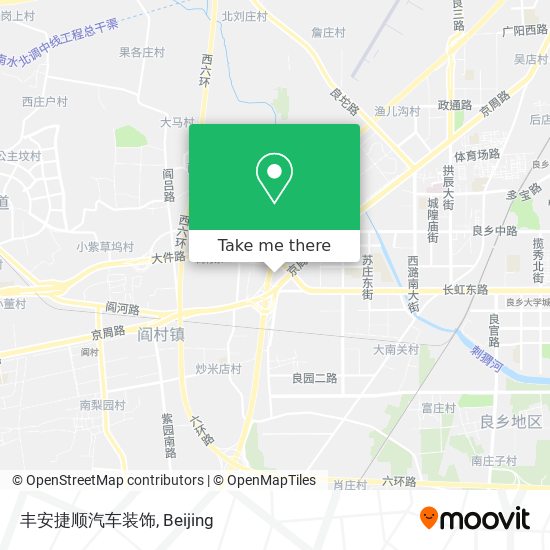丰安捷顺汽车装饰 map