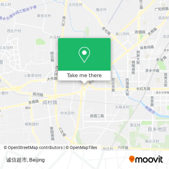 诚信超市 map