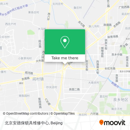 北京安德保锁具维修中心 map