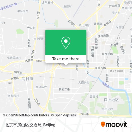 北京市房山区交通局 map