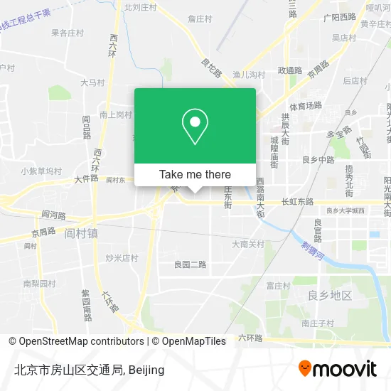 北京市房山区交通局 map