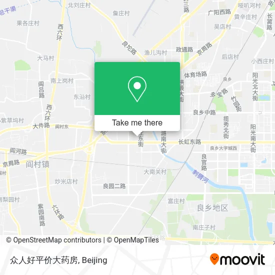 众人好平价大药房 map