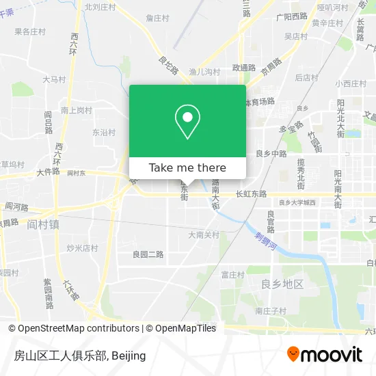 房山区工人俱乐部 map