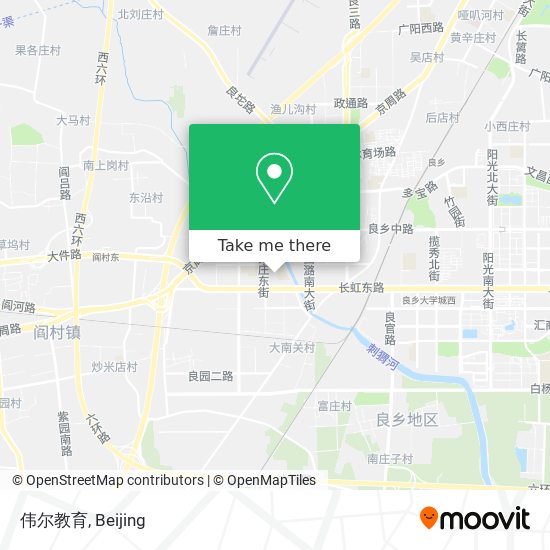 伟尔教育 map