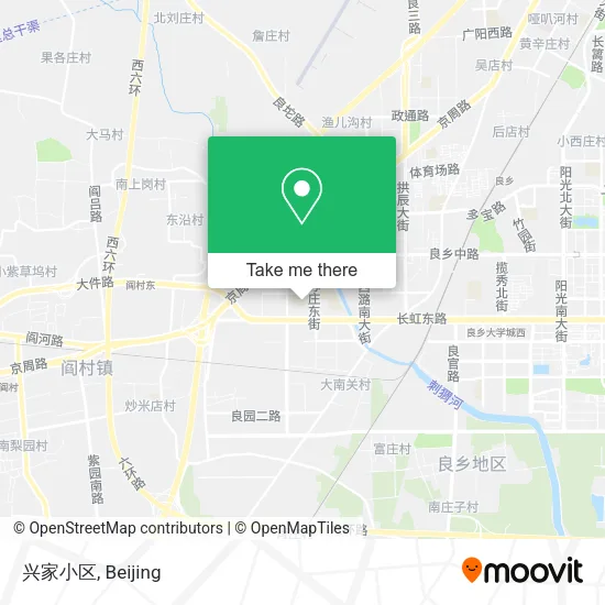 兴家小区 map
