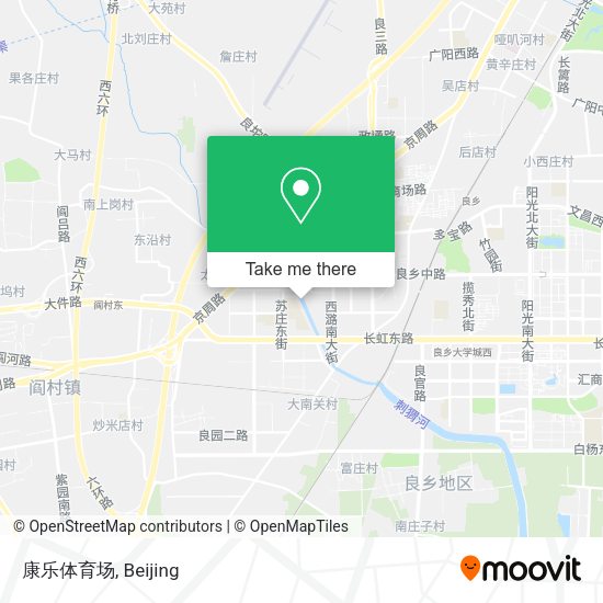 康乐体育场 map