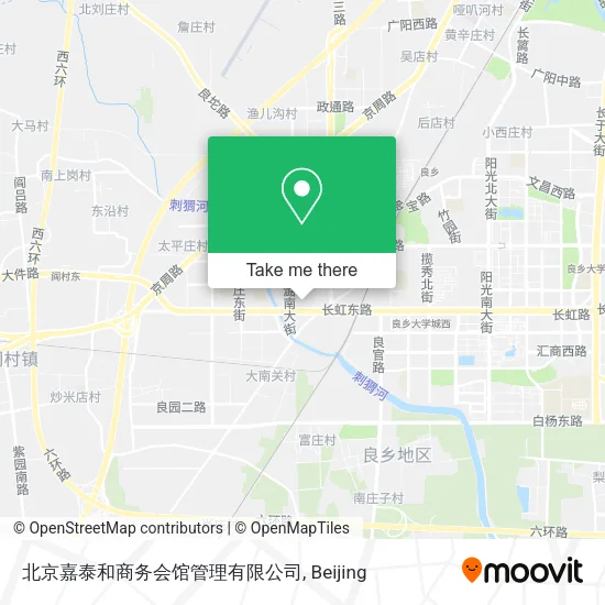 北京嘉泰和商务会馆管理有限公司 map