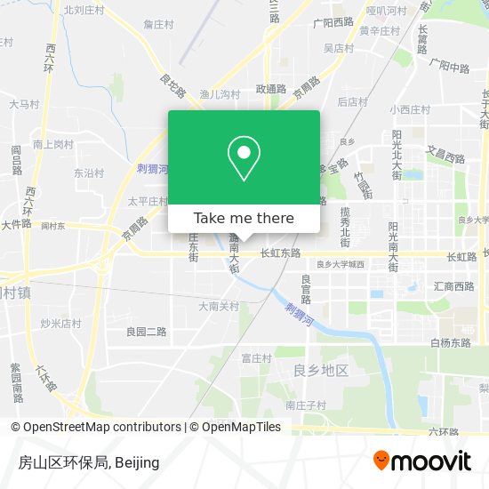 房山区环保局 map