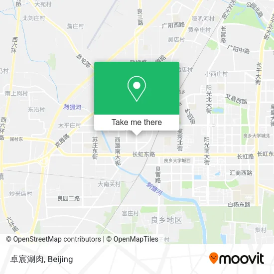 卓宸涮肉 map