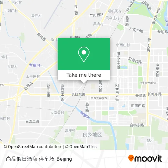 尚品假日酒店-停车场 map