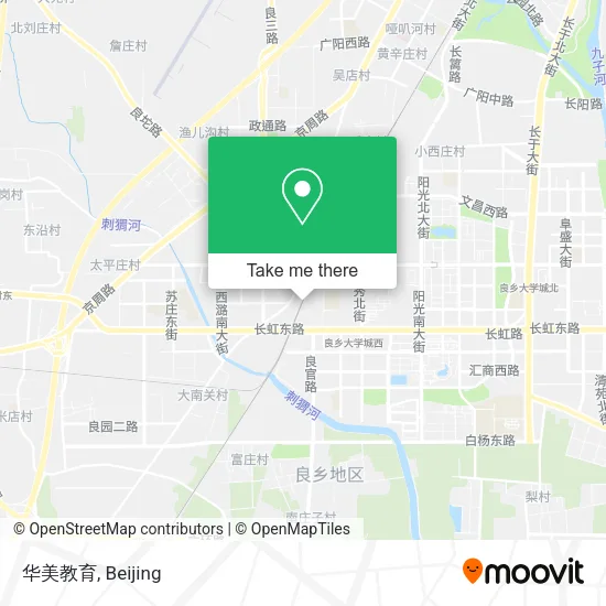 华美教育 map