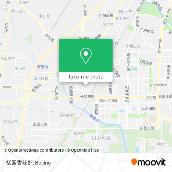 恬园香辣虾 map