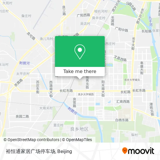 裕恒通家居广场停车场 map
