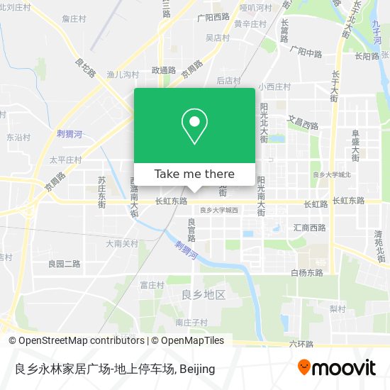 良乡永林家居广场-地上停车场 map