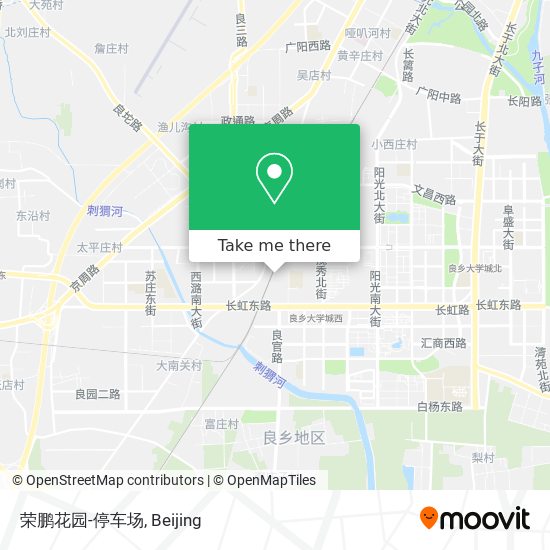 荣鹏花园-停车场 map