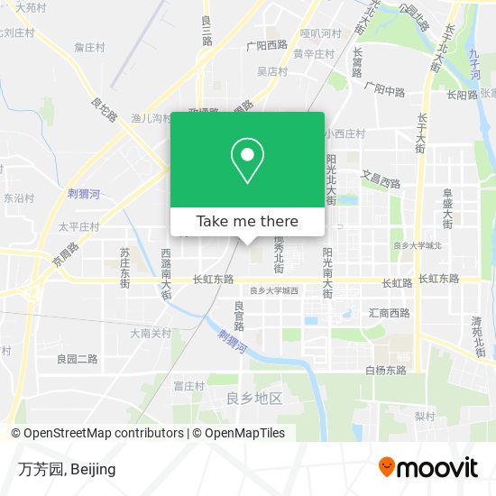 万芳园 map