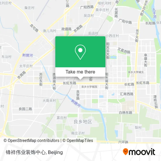 锋祥伟业装饰中心 map