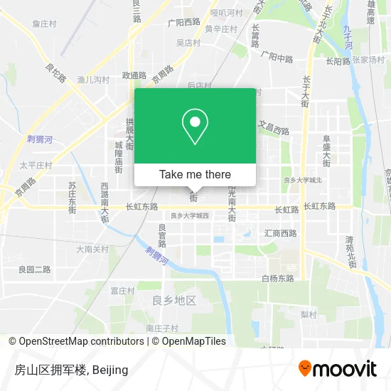 房山区拥军楼 map