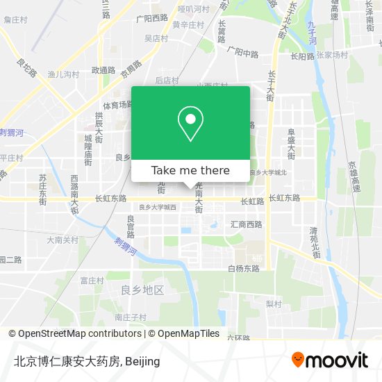 北京博仁康安大药房 map