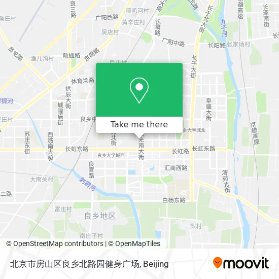 北京市房山区良乡北路园健身广场 map