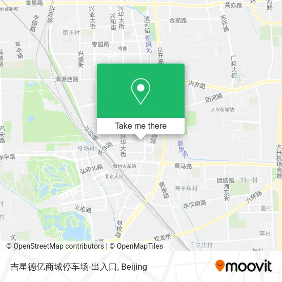 吉星德亿商城停车场-出入口 map