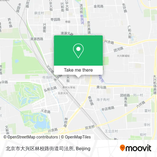 北京市大兴区林校路街道司法所 map