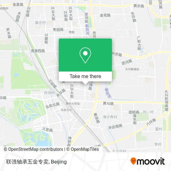 联强轴承五金专卖 map