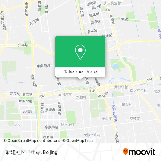 新建社区卫生站 map