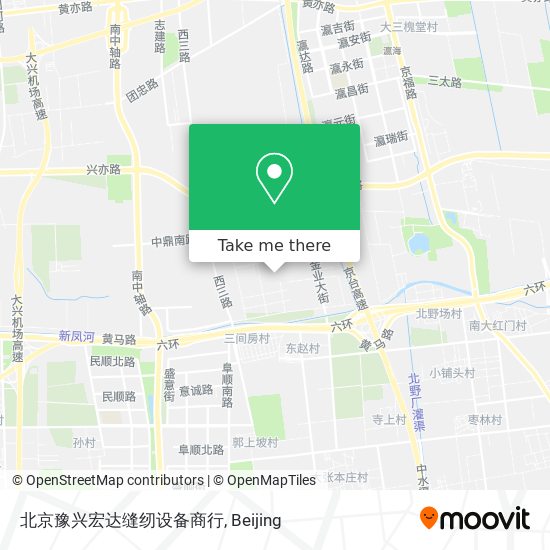 北京豫兴宏达缝纫设备商行 map